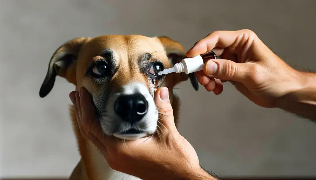 Colírio para cachorro: quando usar e como escolher o ideal