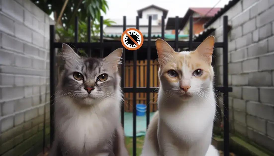 FIV gatos: sinais, diagnóstico e como proteger seu pet.