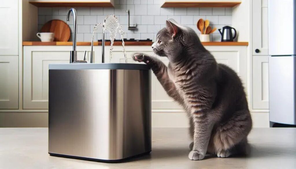 Por que investir em um bebedouro para gatos moderno?