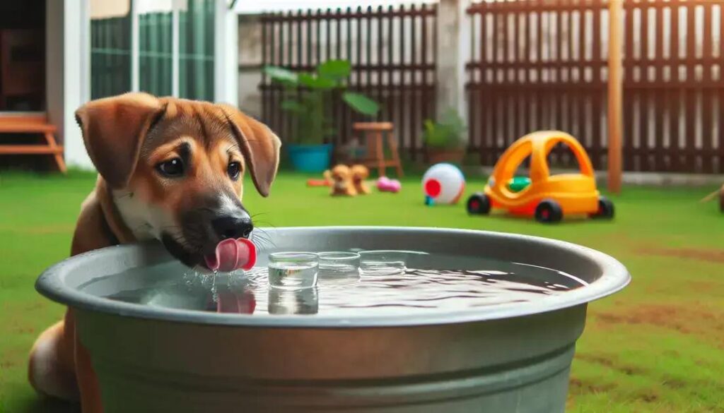 Cachorro Bebendo Muita Água: Saiba o Que Fazer