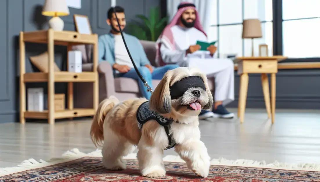 Cachorro cego: Como cuidar e ajudar seu amigo