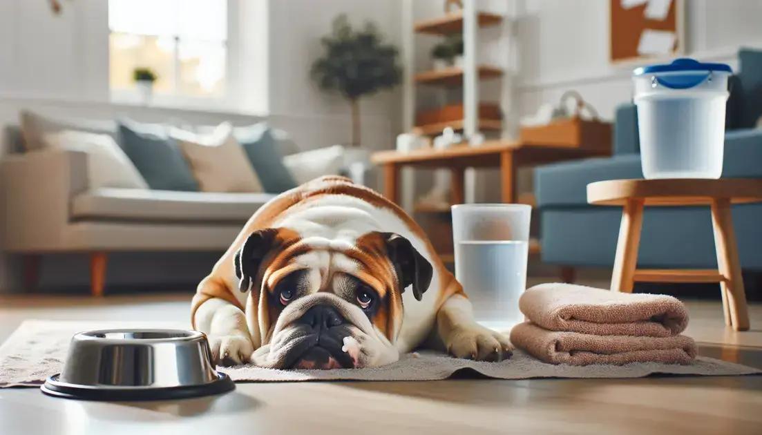 Cachorro com diarreia e vômito: O que pode ser e como tratar