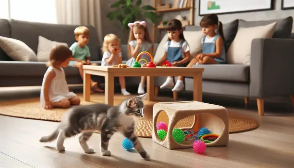 Gatos e Crianças: Como Introduzir um Gato